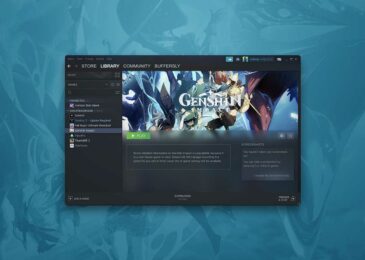 tambah game genshin impact di steam