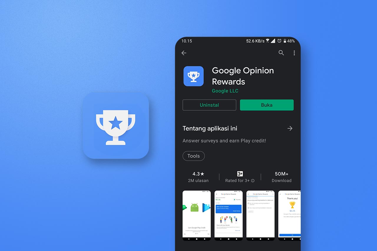 Google opinion rewards. Google opinion rewards logo.