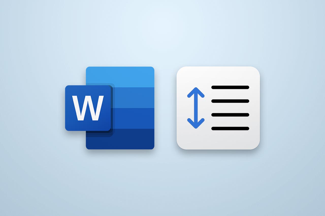 ilustrasi atur spasi di ms word