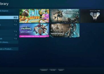 tampilan big picture steam di ponsel