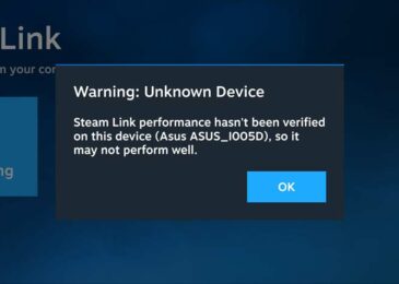 kadang ada peringatan untuk perangkat baru