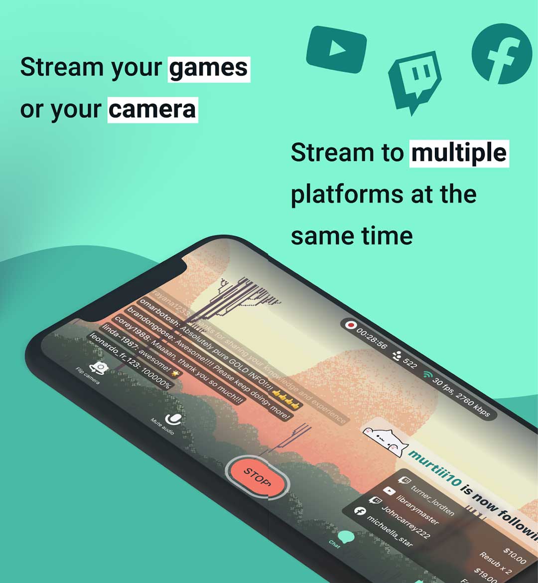streamlabs live streaming game