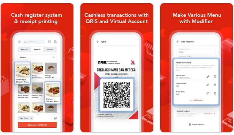 Qasir - Aplikasi Kasir Android Cetak Ctruk