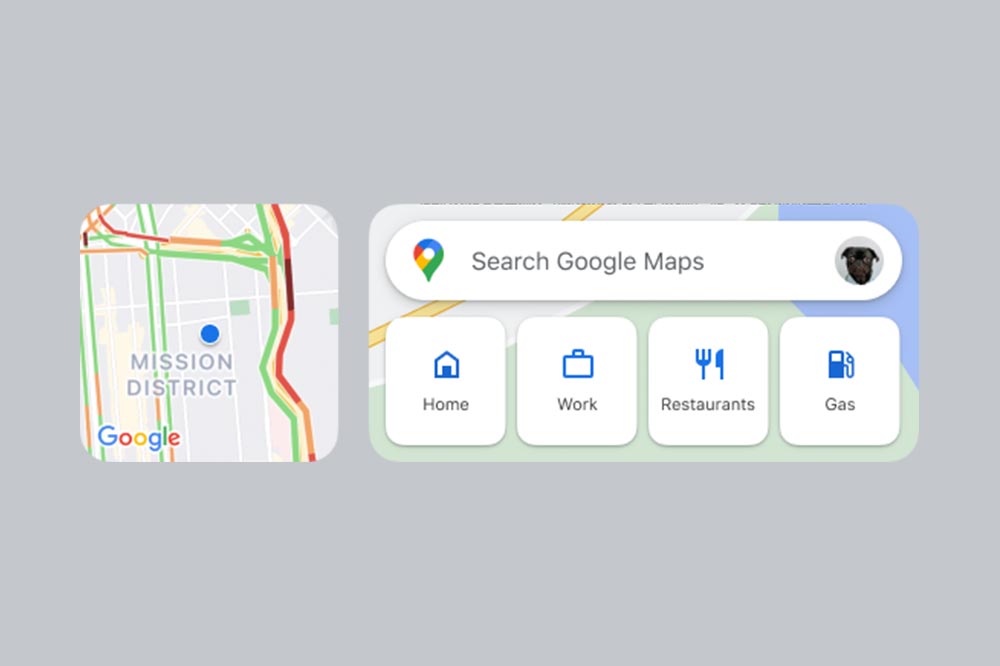 widget google maps di ios