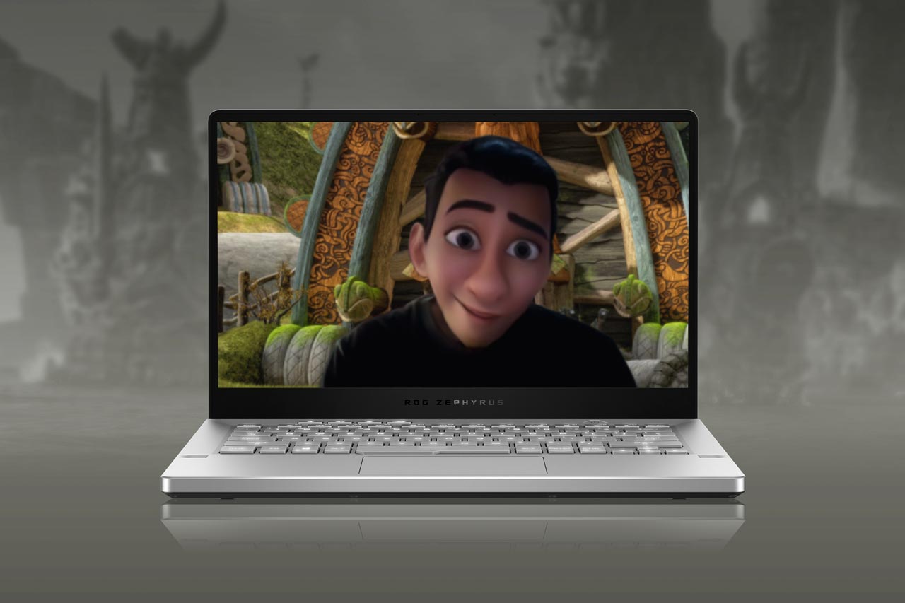 muka kartun video call streaming