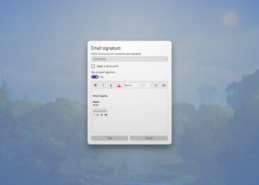 tanda tangan email