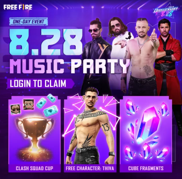 ulang tahun free fire 4