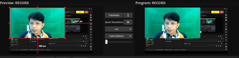 Cara Menambahkan Layar Webcam Saat Merekam Layar Windows pakai OBS Studio 4