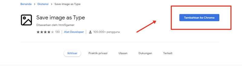 Ekstensi Save Image as Type ChromeEdge 1