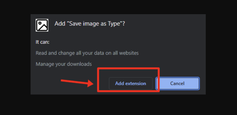 Ekstensi Save Image as Type ChromeEdge 2