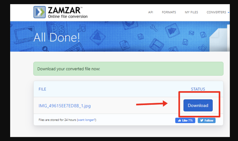 Pakai Konverter Online - download gambar webp 4