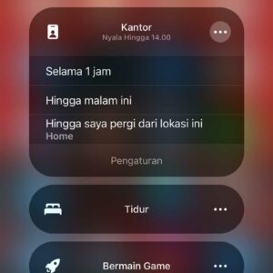kondisi fokus iphone