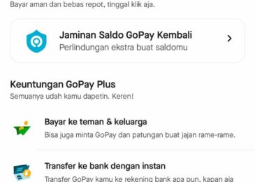 Sudah verifikasi GoPay Plus