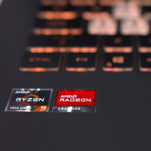 stiker amd ryzen di laptop