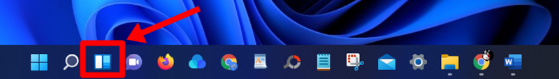 Cara Mengakses Fitur Widget windows 11