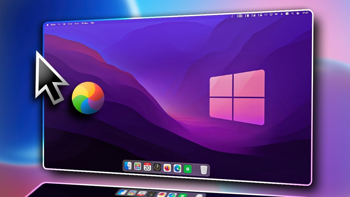 Cara bikin taskbar windows 11 mirip mac