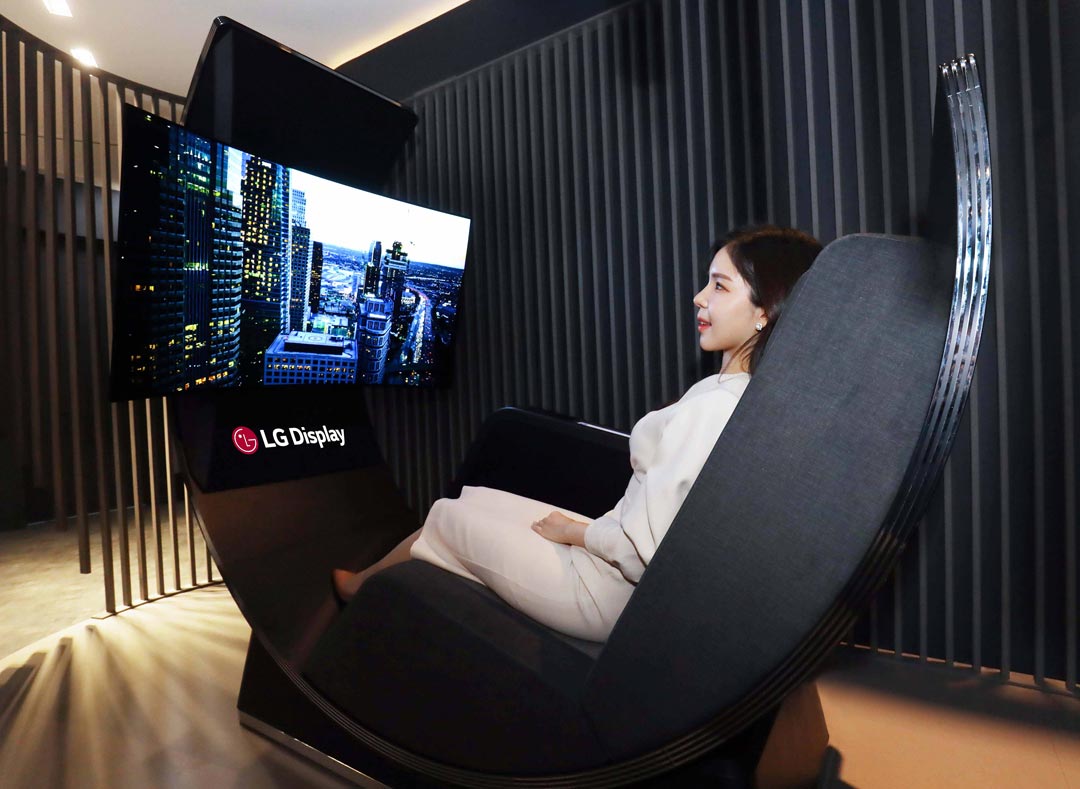 LG Display Media Chair CES 22