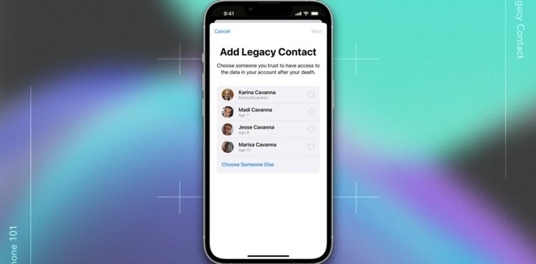 apple id legacy contact