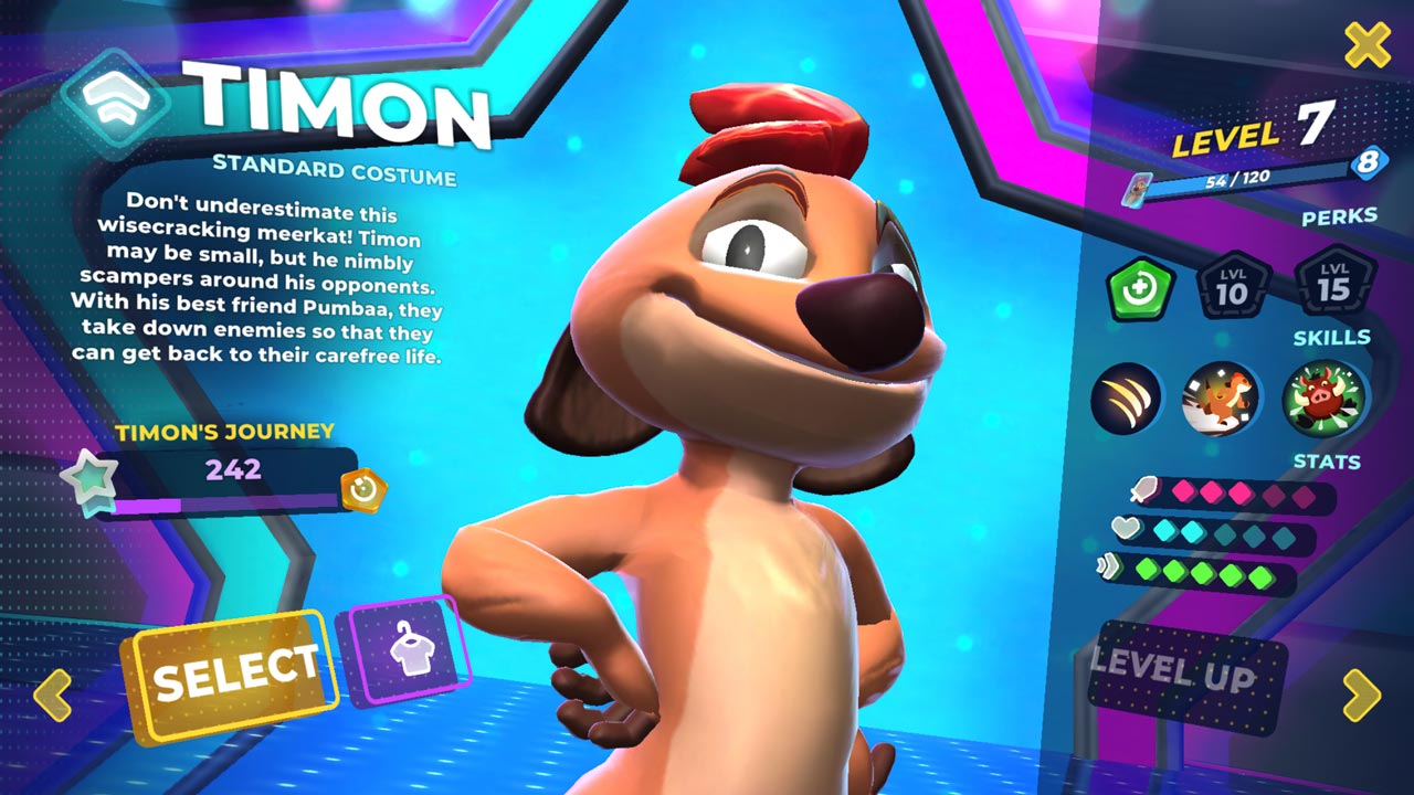 disney melee mania timon