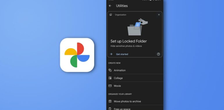locked folder google photos