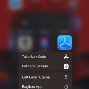 pindah aplikasi ke app library iphone