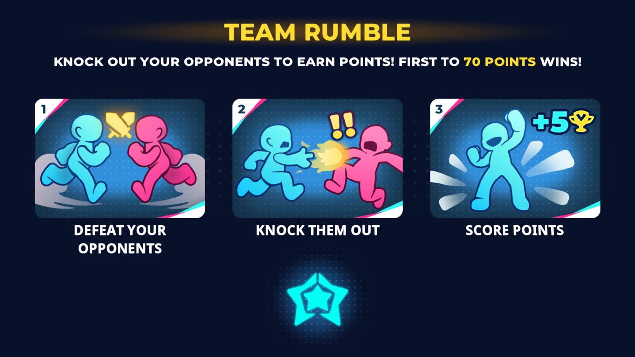 mode team rumble disney melee mania