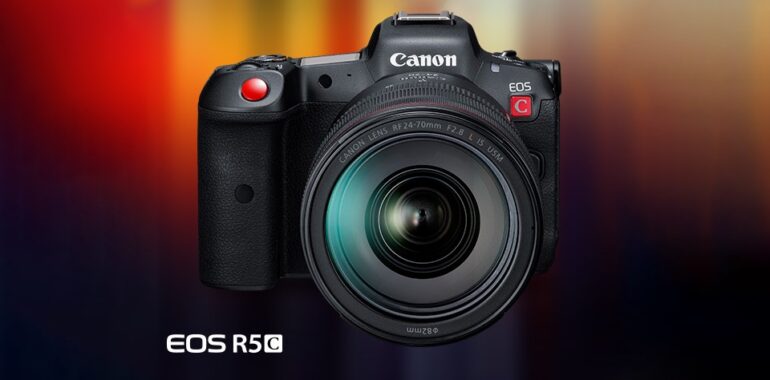 Canon EOS R5 C hybrid full frame mirrorless 8K60P camera 3