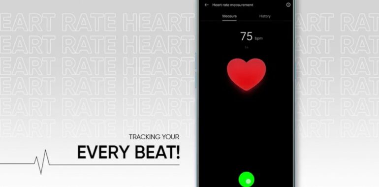 Fitur Pengukur Detak Jantung realme 9 Pro