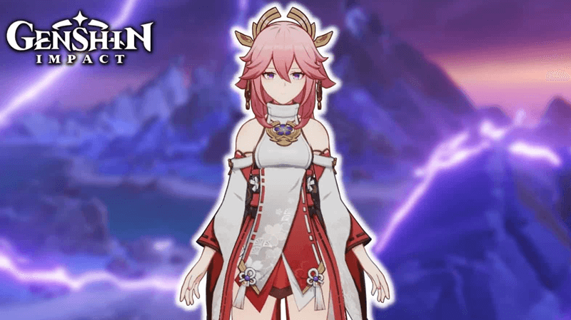 Yae Miko sebagai Sub DPS Electro Burst