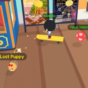 mencari anak anjing hilang play together