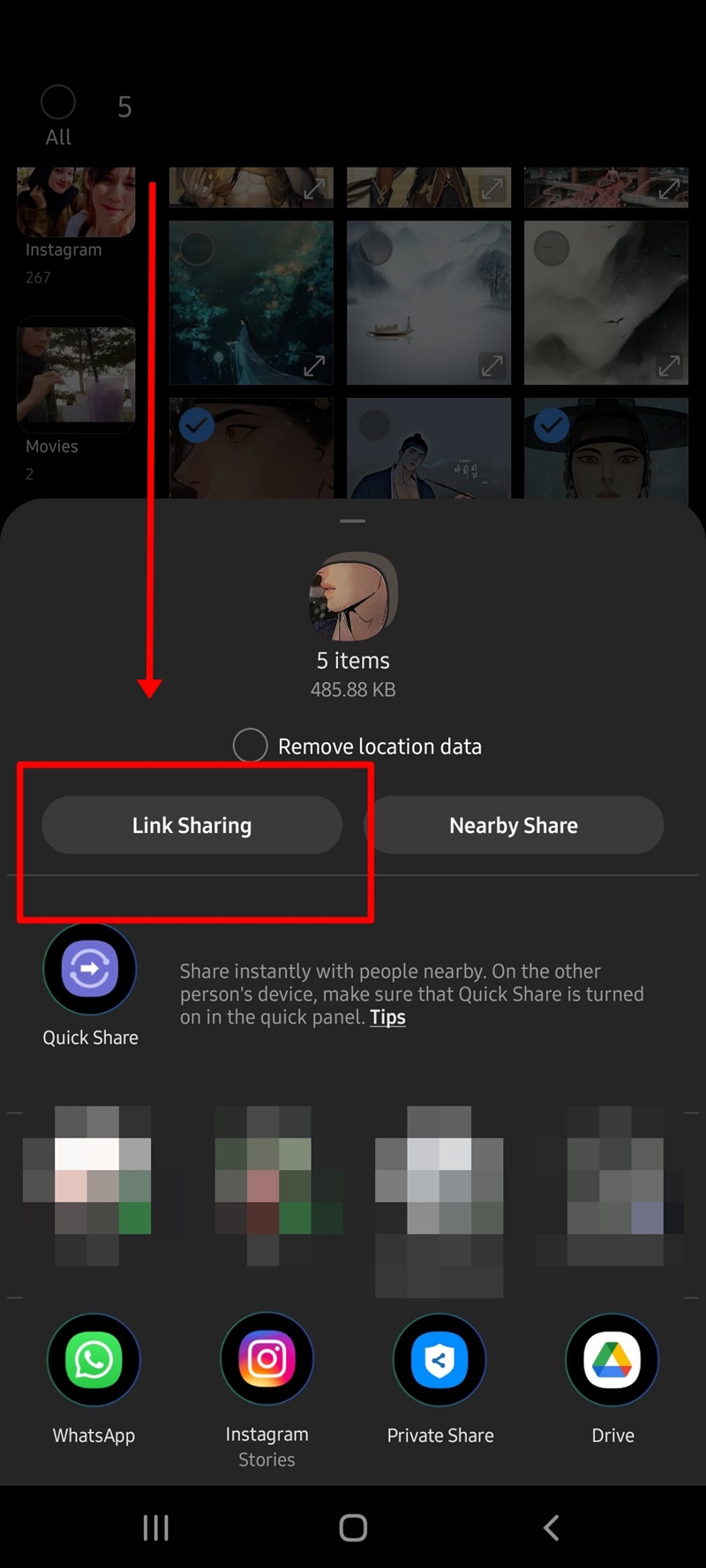Cara Mengirim File HP Samsung ke Windows 11 via Quick Share 3