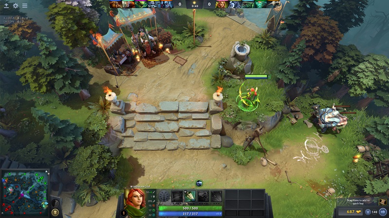 Dota 2 - spesifikasi pc game steam