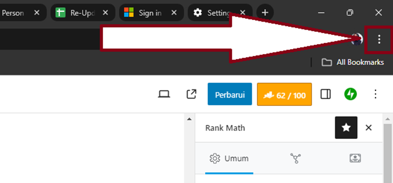 Hapus Cache dan Cookies - cara mempercepat google chrome 1