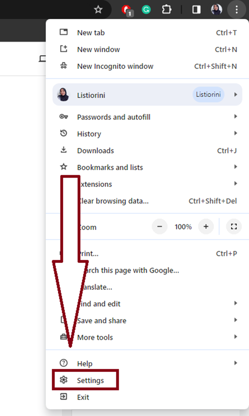 Hapus Cache dan Cookies - cara mempercepat google chrome 2
