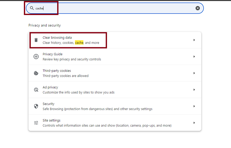 Hapus Cache dan Cookies - cara mempercepat google chrome 3