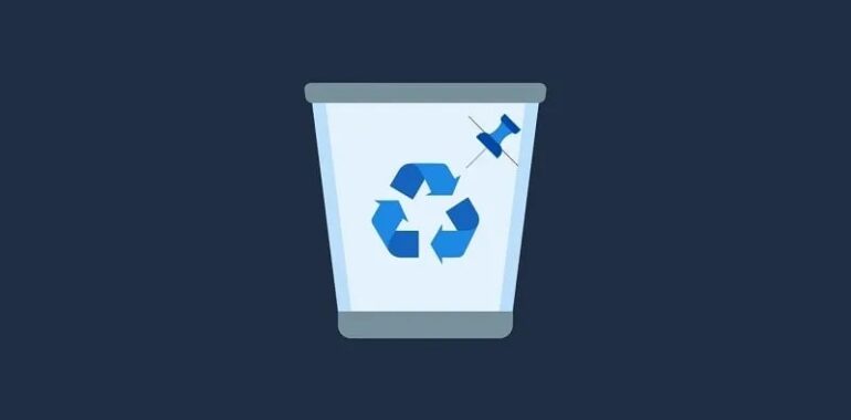 How to Pin Recycle Bin Icon to T