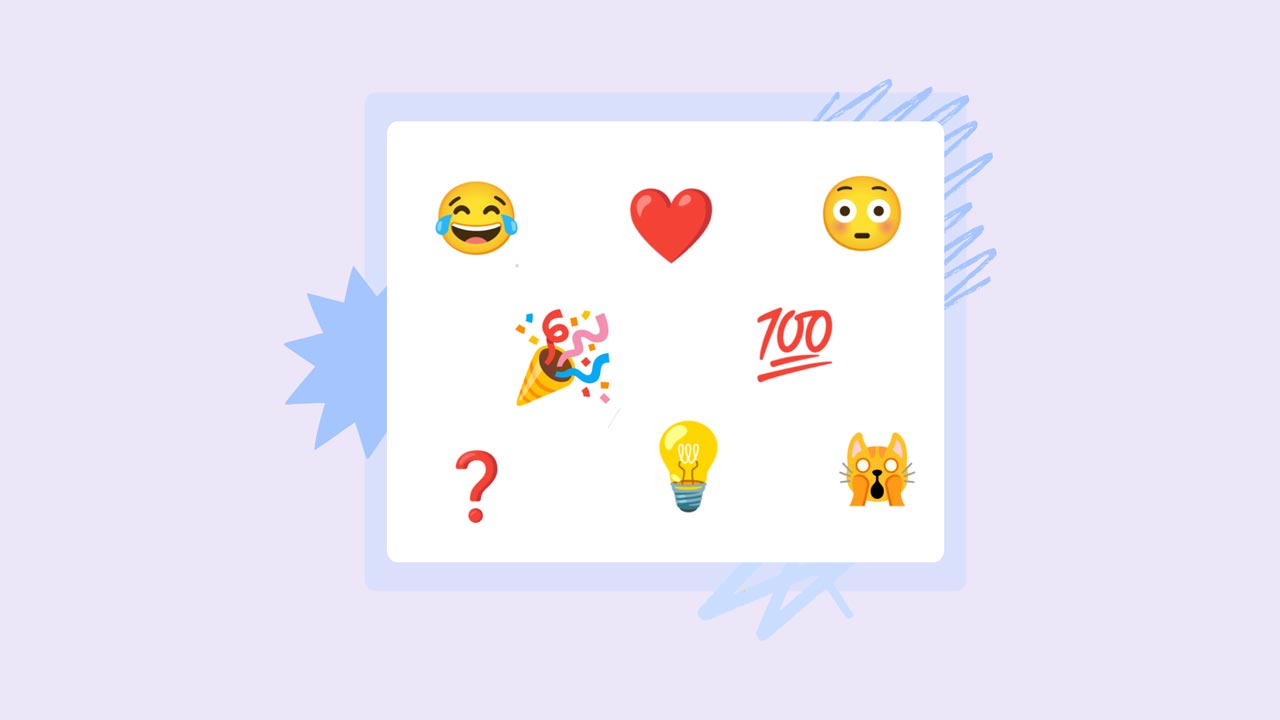 youtube emoji reaction