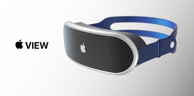 Apple mixed reality headset conc
