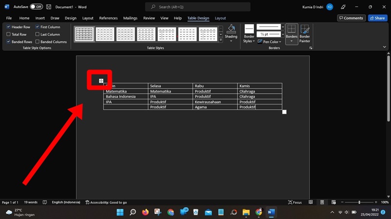 Cara Mengubah Arah Teks 1 - cara mengubah rotasi tabel di microsoft word