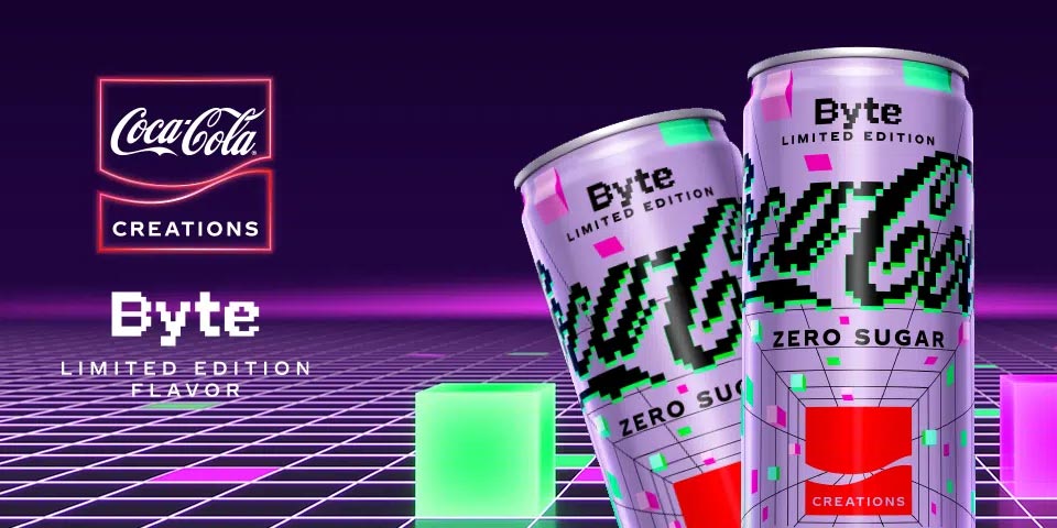 coca-cola zero sugar byte limited edition