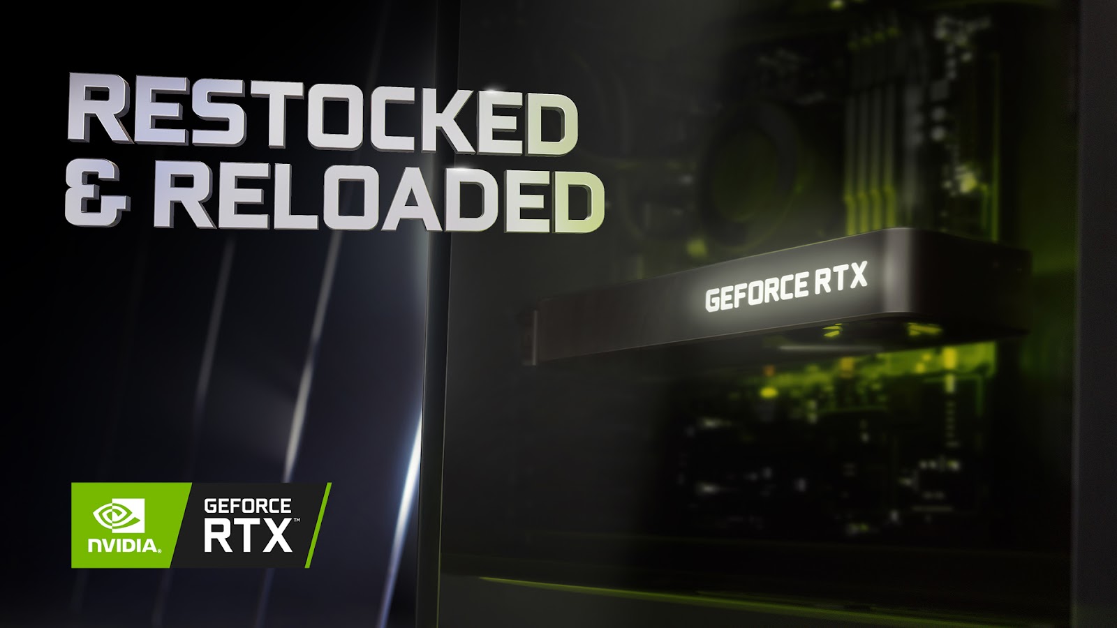 restock and reload nvidia geforce rtx 30 series