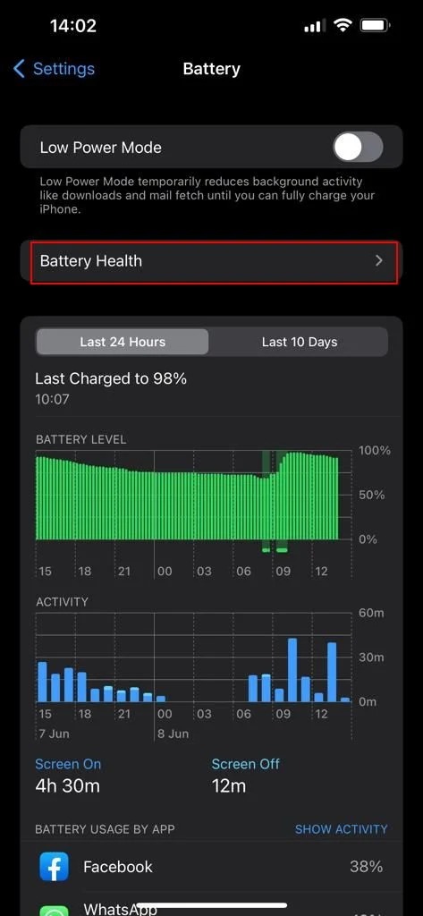 111111settings battery health 1