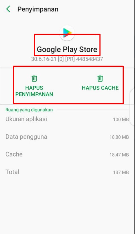 Clear Data Playstore