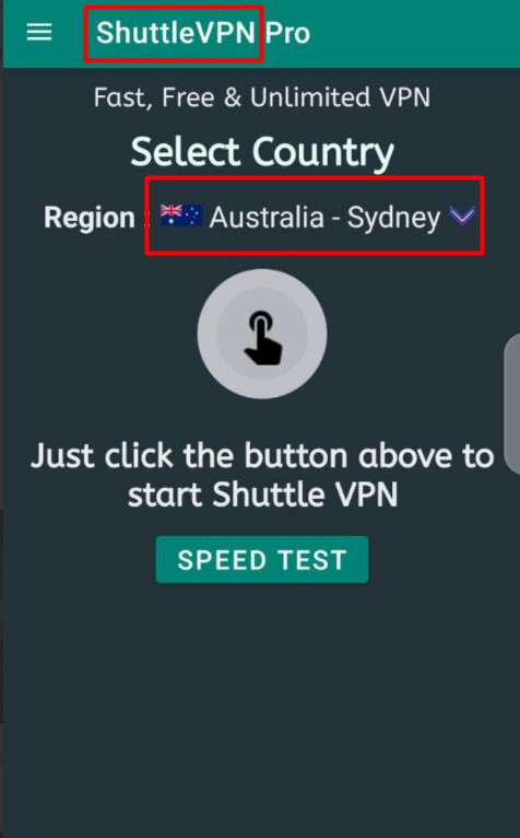 Shuttle VPN Australia