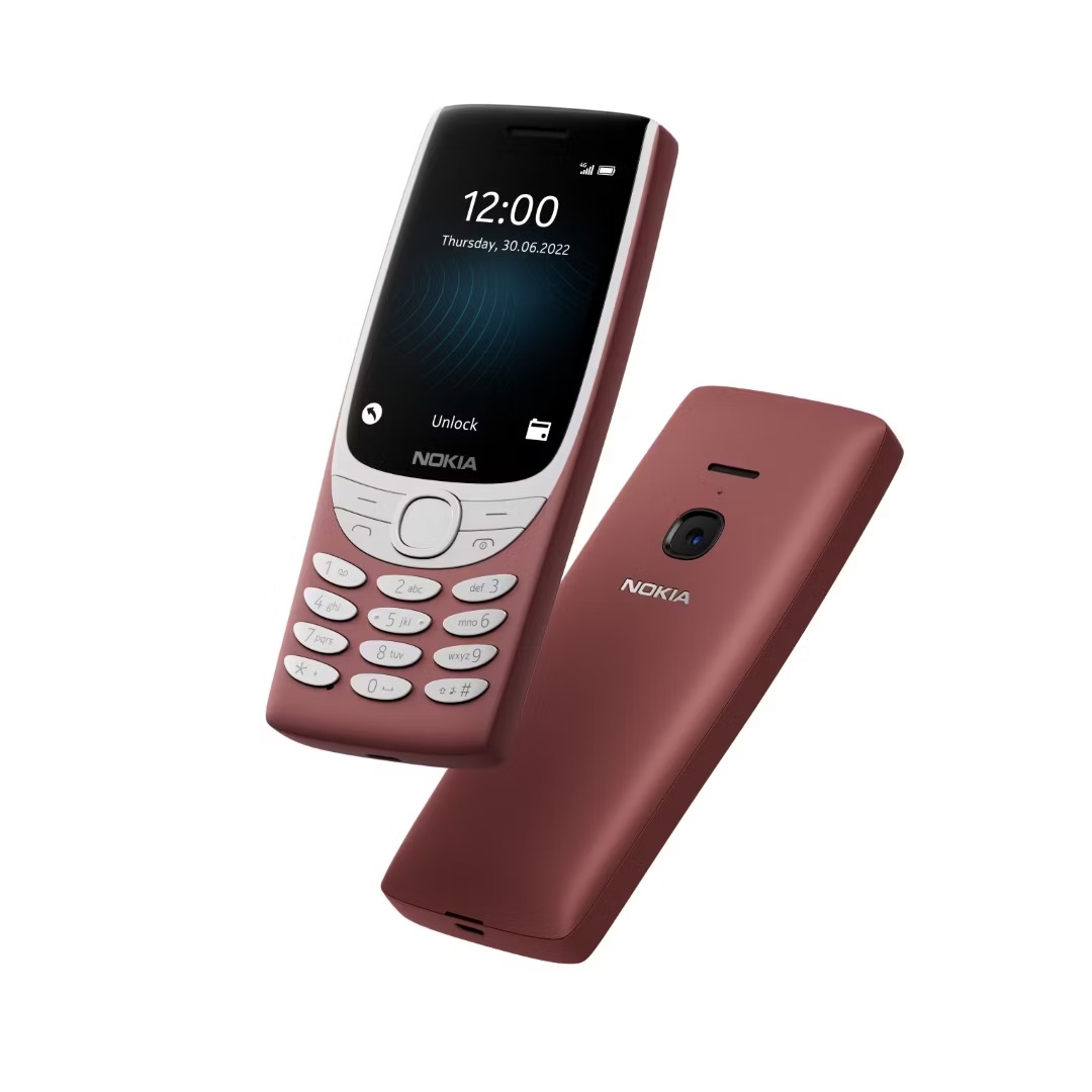 111111Nokia 8210 4G Red 1 Large