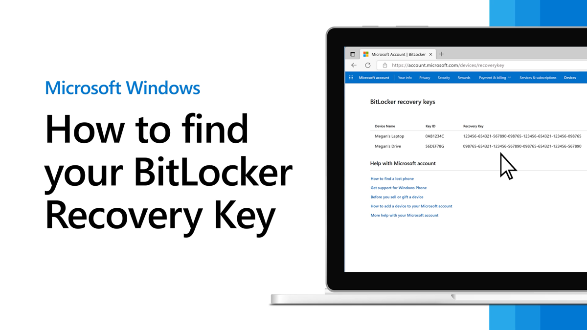 Cara Mencari Bitlocker Recovery Key Windows