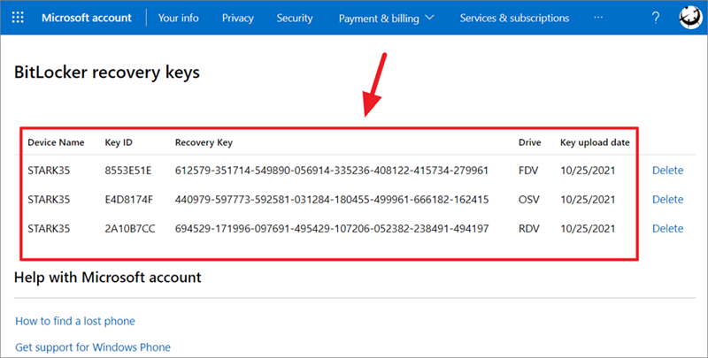 Cari di Akun Microsoft atau Akun Azure Active Directory