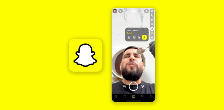 snapchat dual cam featured