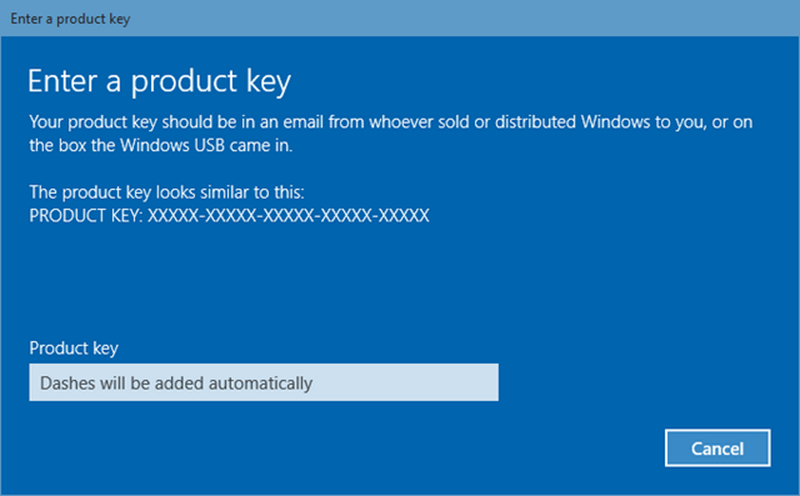 Apa itu Product Key