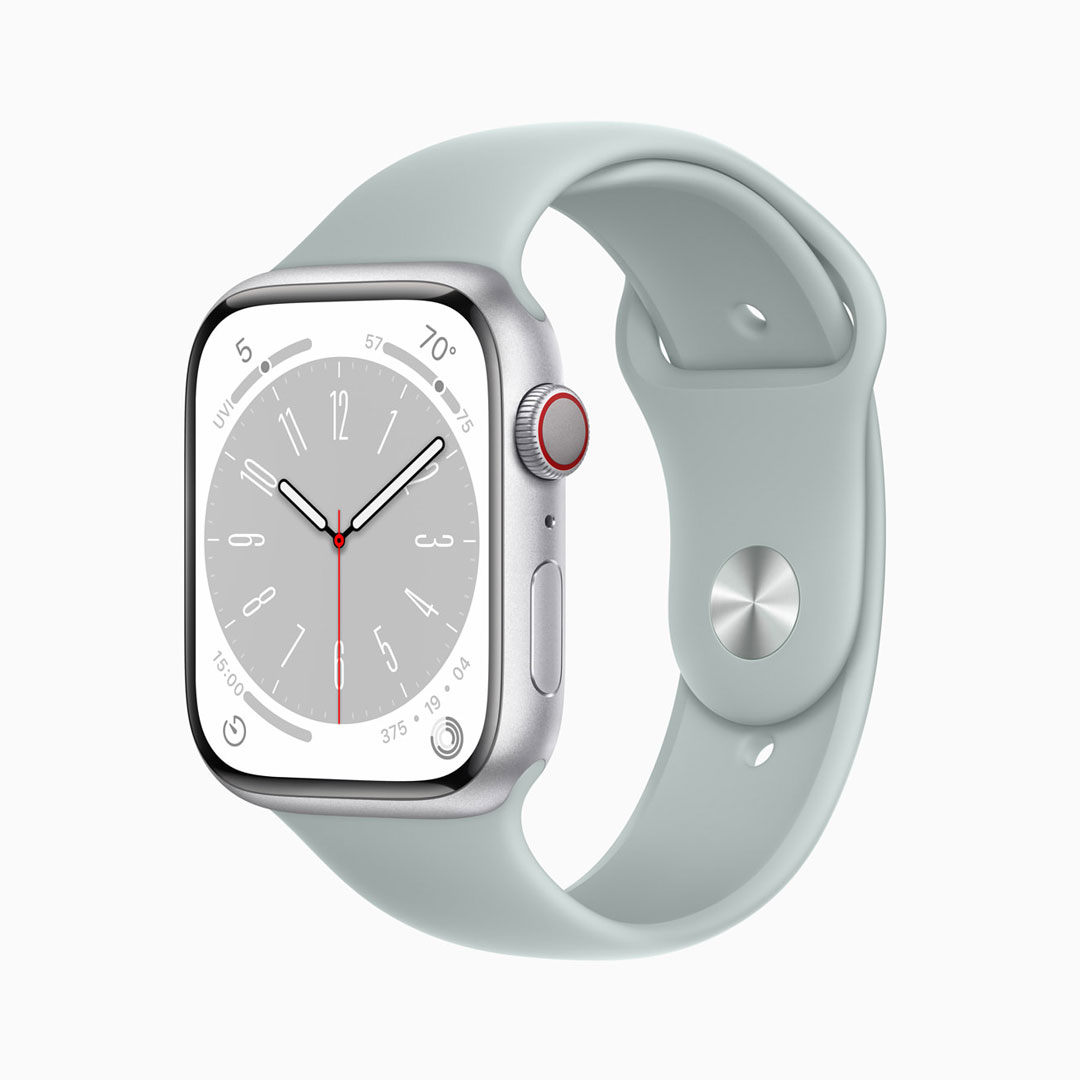 Apple Watch S8 aluminium silver